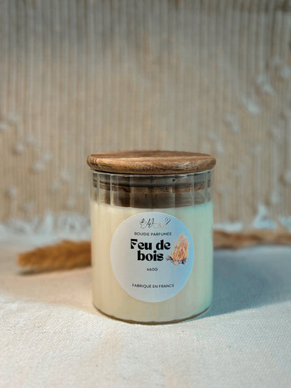 Bougie fall - Feu de bois 460g