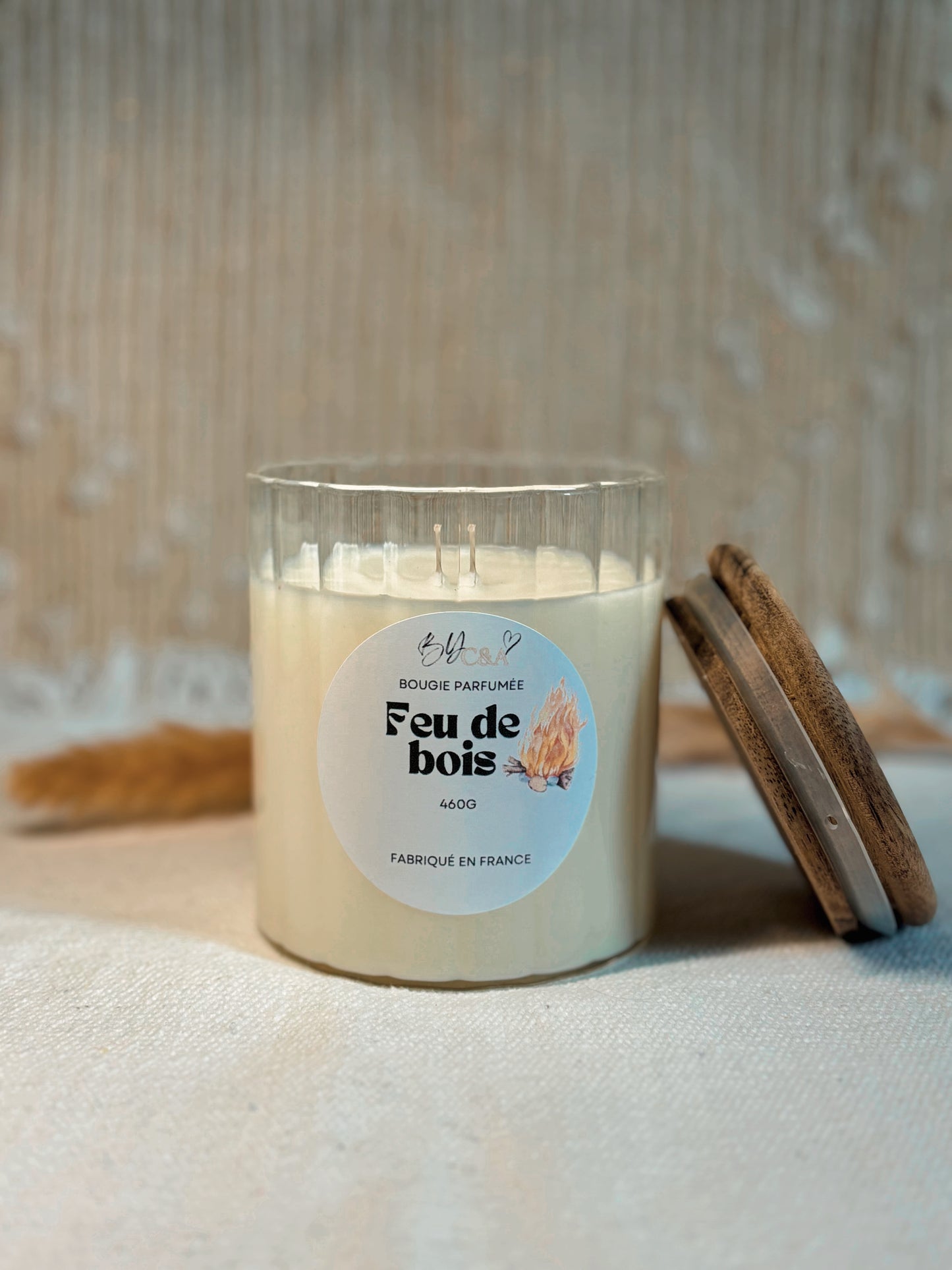 Bougie fall - Feu de bois 460g